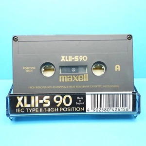 🍒 1x MAXELL XL II-S 90 * IEC II Type 2 * Tape Cassette Kassette кассета * 1998 - Picture 1 of 4