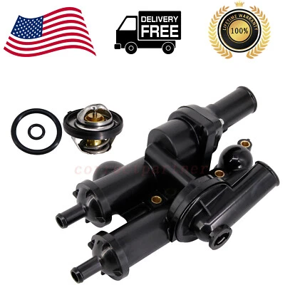 Termostato con carcasa para Jeep Compass Patriot Dodge Avenger 2,4 L 2007 2008-2017 Foto 1 de 4