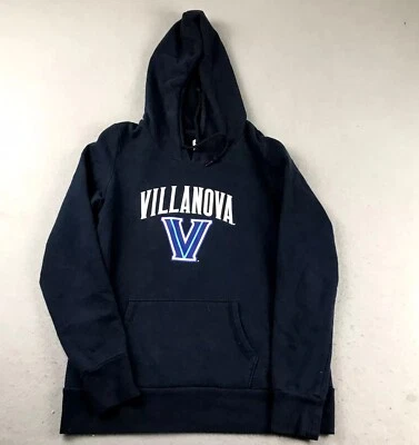 Villanova Wildcats Hoodie Womens Medium Blue Fleece NCAA Hooded Sweatshirt - Image 1 of 4