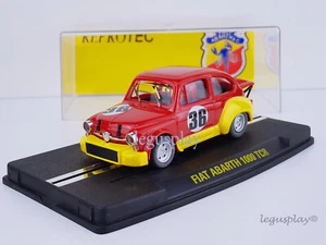 Slot car Scalextric Reprotec 1957 - Fiat Abarth 1000 TCR #36 Alcañiz (Rojo) - Imagen 1 de 6