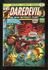 1974 Marvel, " Daredevil " # 110, Black Widow & Shanna appear, FN/VF, BX96 - Picture 1 of 2