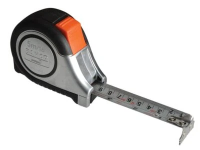 Cinta de bolsillo automática Bahco MTS punta magnética reversible 5 m/16 pies de ancho 25 mm BAHMTS525E Foto 1 de 3