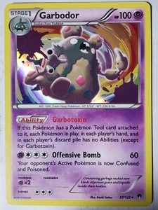 Tarjeta de Pokémon HOLO Garbodor 57/122 VLP - XY Breakpoint rara - Imagen 1 de 2