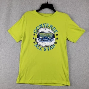 Camiseta Converse Niños Niños Talla XL Lima Twist Yeti Gráfico Manga Corta Cuello Redondo - Imagen 1 de 13