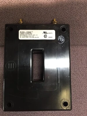 3 FLEX-CORE TRANSFORMERS FOR 3 PHASE SET OF3 RATIO 800:0.2A P/N 74-801-0.2 (A-2) - Image 1 of 4