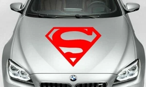 TRIBAL SUPERMAN LOGO GRAPHIC VINYL DECAL TRUCK CAR SIDES - Picture 1 of 1