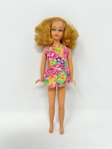 Vintage 1969 Mattel Living Skipper Doll Figure Articulated Rooted Lashes Barbie - Picture 1 of 7