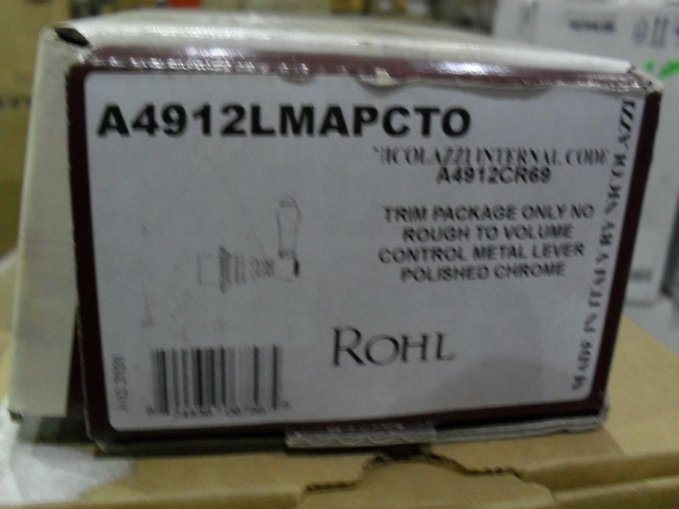 Mango de palanca Rohl A4912LMAPCTO 4 control de volumen y desviador cromo pulido Foto 1 de 1