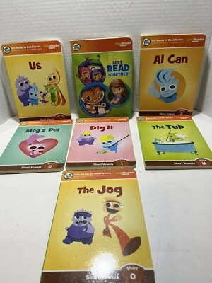 Lot of 7 Leap Frog Tag Junior Reading Book Lot - Image 1 of 4