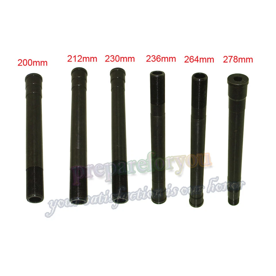 200 mm/212 mm/230 mm/236 mm/264 mm/278 mm vástago de dirección columna eje husillo motocross - Imagen 1 de 1