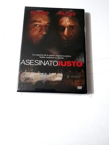 DVD "ASESINATO JUSTO" COMO NUEVO ROBERT DE NIRO AL PACINO JON AVNET - Picture 1 of 2