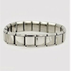 Bracelet Magnetic Mens Stainless Steel Health Silver Wristband