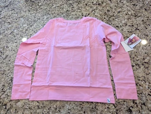 Preppy Goose Kids Girls Basic Long Sleeve Tee Shirt Pink size 14/16 - Picture 1 of 9