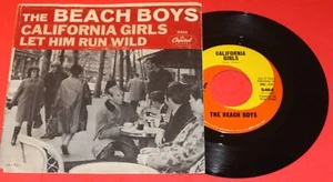 THE BEACH BOYS "Califiornia Girls" 1965 SURF ROCKER WITH PS CAPITOL NM HEAR - Imagen 1 de 2