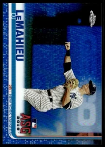 2019 Topps Chrome Baseball Card DJ LeMahieu 098/150 New York Yankees #70 - Picture 1 of 2