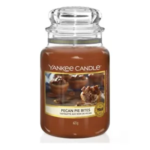 YANKEE CANDLE PECAN PIE BITES LARGE JAR CANDLE 623G BRAND NEW - Picture 1 of 1