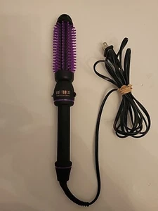 Hot Tools 1146 Professional 1" Hot Brush Hair Styler Silicone Ceramic Barrel EUC - Picture 1 of 5