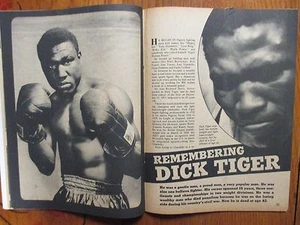 Ma-1972 International Boxing(DICK TIGER/SAM LANGFORD/ROCKY MARCIANO/JOE FRAZIER - Picture 1 of 8