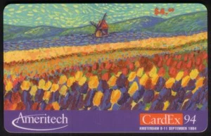 $4.00 CardEx '94 Exposición (Amsterdam 9/94) ¡SELLADO! Tarjeta telefónica - Imagen 1 de 2
