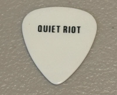 Quiet Riot Guitar Pick Alex Grossi Signature 2024 Tour Plectrum Adler's Appetite - Image 1 of 2