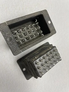 Cinch Jones Plug Male P-318-DB Angle Ear Bracket P-318-CCT P318 18 pin Connector - Picture 1 of 1