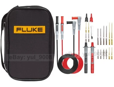 Kit de sondas de pinchazo de cable de prueba automotriz + estuche de transporte suave para FLUKE 1503 87V 28II - Imagen 1 de 4