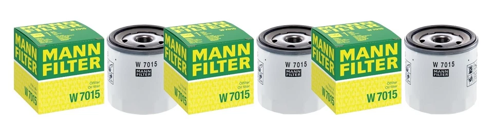 Juego de 3 filtros de aceite de motor Mann para Ford Jaguar Land Rover Lincoln Mercury Foto 1 de 1