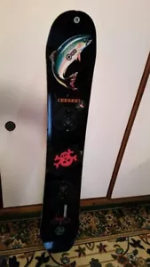 Burton Jeff Brushie DJ Men’s Snowboard 154cm Vintage 1993 - Picture 1 of 3