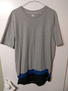 Route 66 Teen Jersey Football shirt Medium Gray/black/blue Size Young Mens - Picture 1 of 4