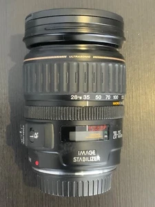 Canon ZOOM Lens EF 28-135mm 1:3.5-5.6 Image Stabilizer ULTRASONIC Motor AF Lens - Picture 1 of 13