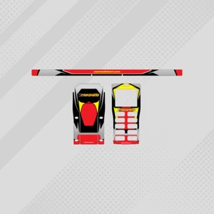 MARANELLO 2015 STYLE GEL COAT FULL WRAP STICKER KIT FOR UNIPRO STOPWATCH KARTING - Picture 1 of 1
