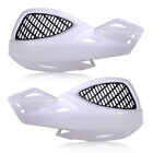 7/8" White Hand Guards Handguards Fit for Motorcycle Dirt Bike Scooter ATV uv