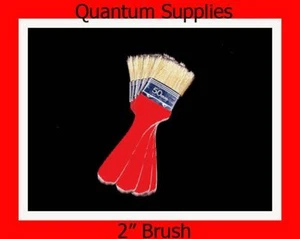 2" BRUSHES - FOR FIBREGLASS moulds RESIN  GRP WORK / etc BOX OF 12 - Picture 1 of 1