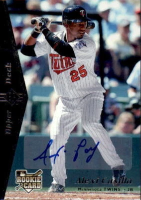 2007 SP Rookie Edition Autographs #176 Alexi Casilla 95 RC Auto (ref 11265) - Image 1 of 2