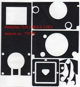 Rolleiflex 2.8E3 / 3.5E3 replacement skin cover pre-cut self-adhesive! - Picture 1 of 5