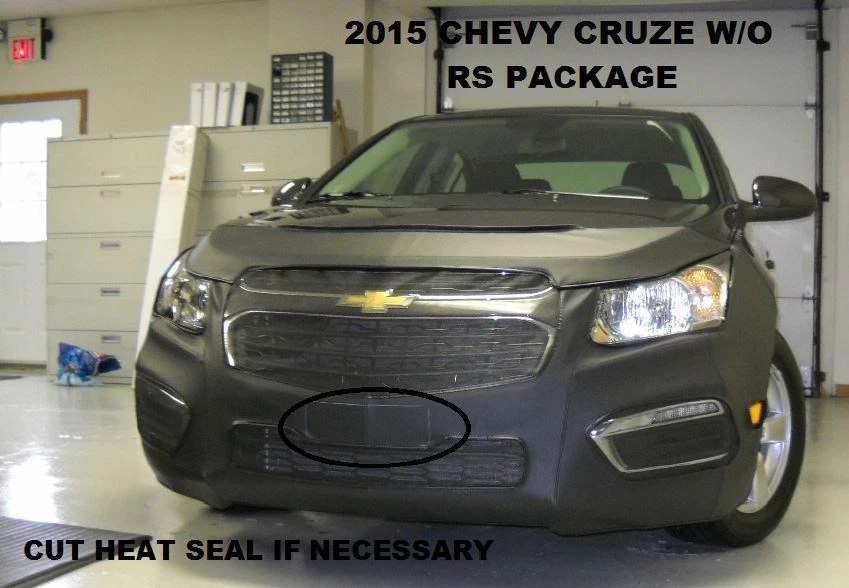 Sujetador con cubierta de máscara frontal Lebra para Chevy Cruze 2015-2016 sin equipamiento RS Foto 1 de 1