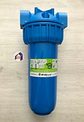 ATLAS FILTRI ITALIA CONTENITORE FILTRO ACQUA SENIOR PLUS OPACO ANTI ALGA DA 10" Ø 3/4 ATLAS ITALIA