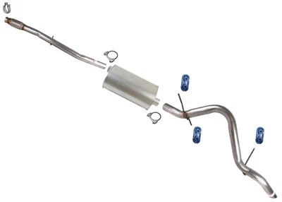 Tubo flexible silenciador tubo de escape para Silverado 2019-2023 147,4" distancia entre ejes 5,3 Foto 1 de 4