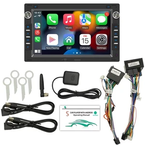 Für VW Polo 9N Golf 4 Passat B5 T5 Android 14 64G Autoradio Carplay GPS RDS - Bild 1 von 21