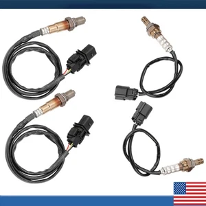 2x Upstream + 2x Downstream O2 Oxygen Sensor 02 For 2011-2014 Ford F-150 3.5L V6 - Picture 1 of 13