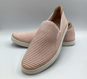 Nuevas zapatillas sin cordones UGG para mujer talla 8 Sammy oro rosa brillantes - Imagen 1 de 9