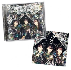 BABYMETAL ベビーメタ METAL FORTH ALL MEMBERS CD - STOREEXCLUSIVE w/ SIGNED CARD - Picture 1 of 2