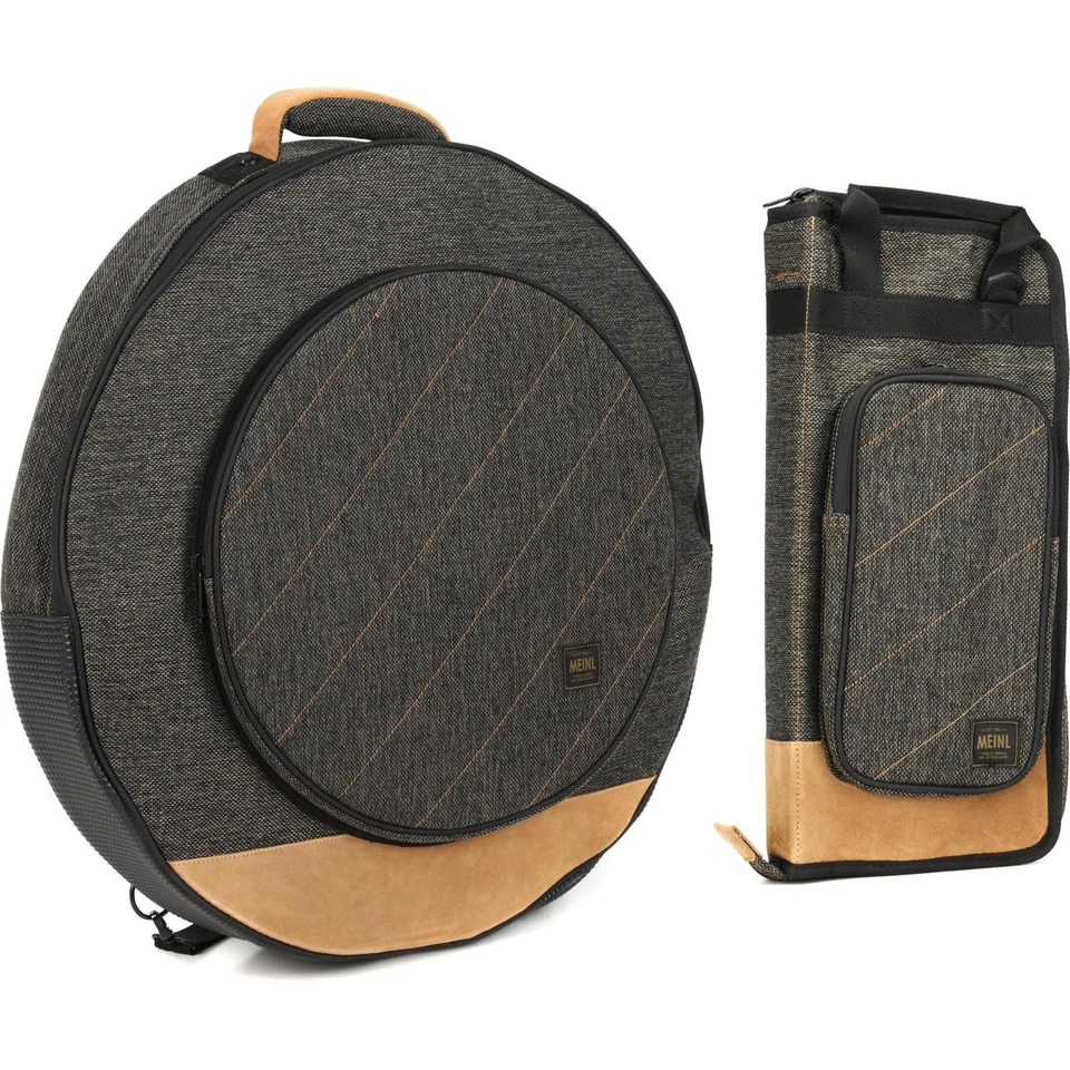 Bolso de platillos y bolsa de palo Meinl Cymbals clásico tejido de 22 pulgadas - Tweed moca Foto 1 de 1