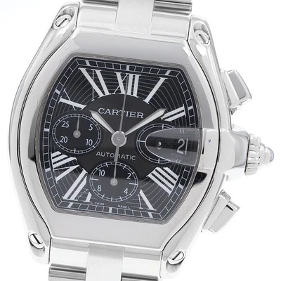 Reloj automático para hombre CARTIER Roadster cronógrafo XL W62020X6 esfera negra_916550 Foto 1 de 4