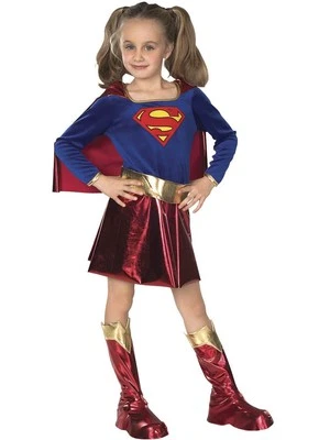 Disfraz de Supergirl Deluxe para niña - talla pequeña Foto 1 de 2