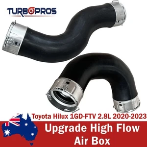 Hot Side & Cold Side Intercooler Hoses For Toyota HILUX 1GD-FTV 2.8L 2020-2023 - Picture 1 of 9