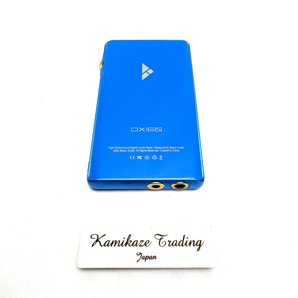 iBasso DX160 reproductor de audio digital portátil azul - Imagen 1 de 4