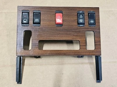 Mercedes W126 C126 1986 1991 madera cebrano climatizador bisel 300se 420sel Foto 1 de 4