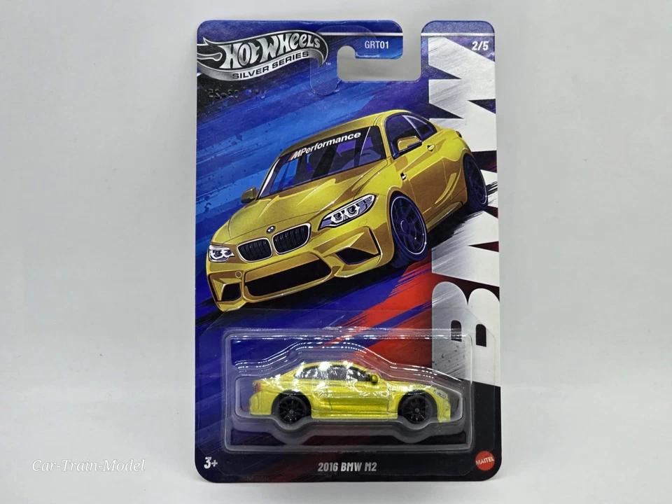 2016 BMW M2 - Silver Series BMW HOT WHEELS 1:64 1/64 - Immagine 1 di 1