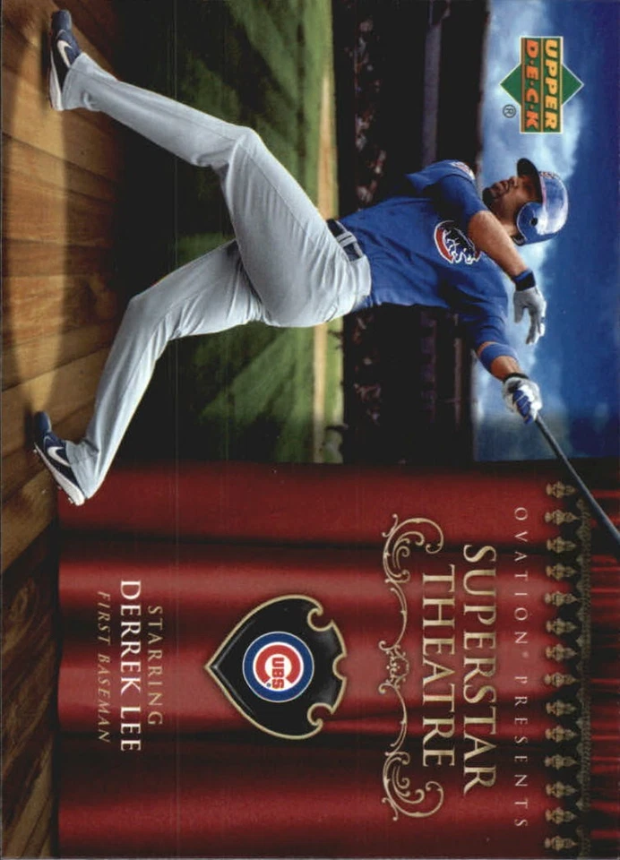 2006 Upper Deck Ovation Superstar Theatre #DL Derrek Lee - BB - Image 1 of 2